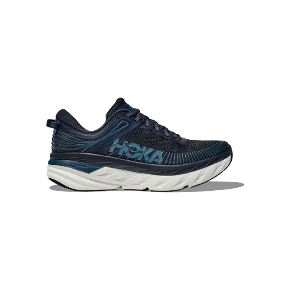 HOKA BONDI 7 OUTERSPACE/WHITE - MENS