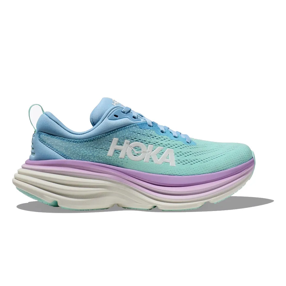 HOKA BONDI 8 AIRY BLUE/SUNLIT OCEAN - WOMEN