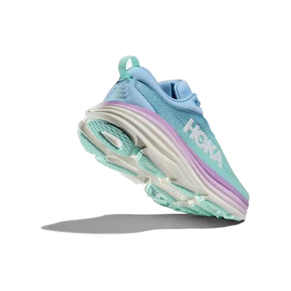 HOKA BONDI 8 AIRY BLUE/SUNLIT OCEAN - WOMEN