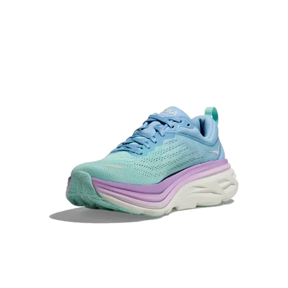 HOKA BONDI 8 AIRY BLUE/SUNLIT OCEAN - WOMEN