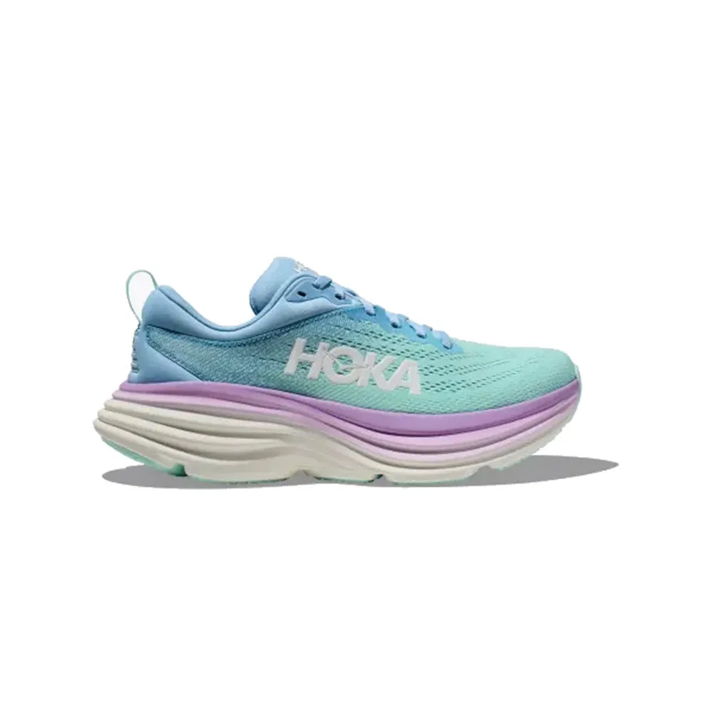 HOKA BONDI 8 AIRY BLUE/SUNLIT OCEAN - WOMENS