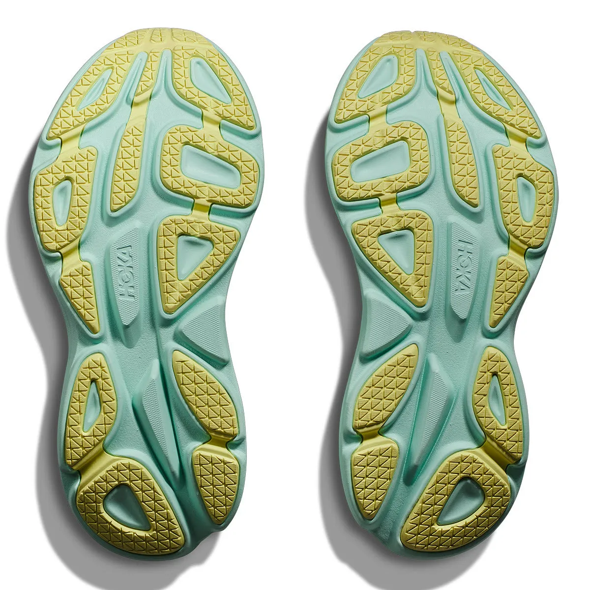 HOKA BONDI 8 BLANC DE BLANC/SUNLIT OCEAN - WOMENS