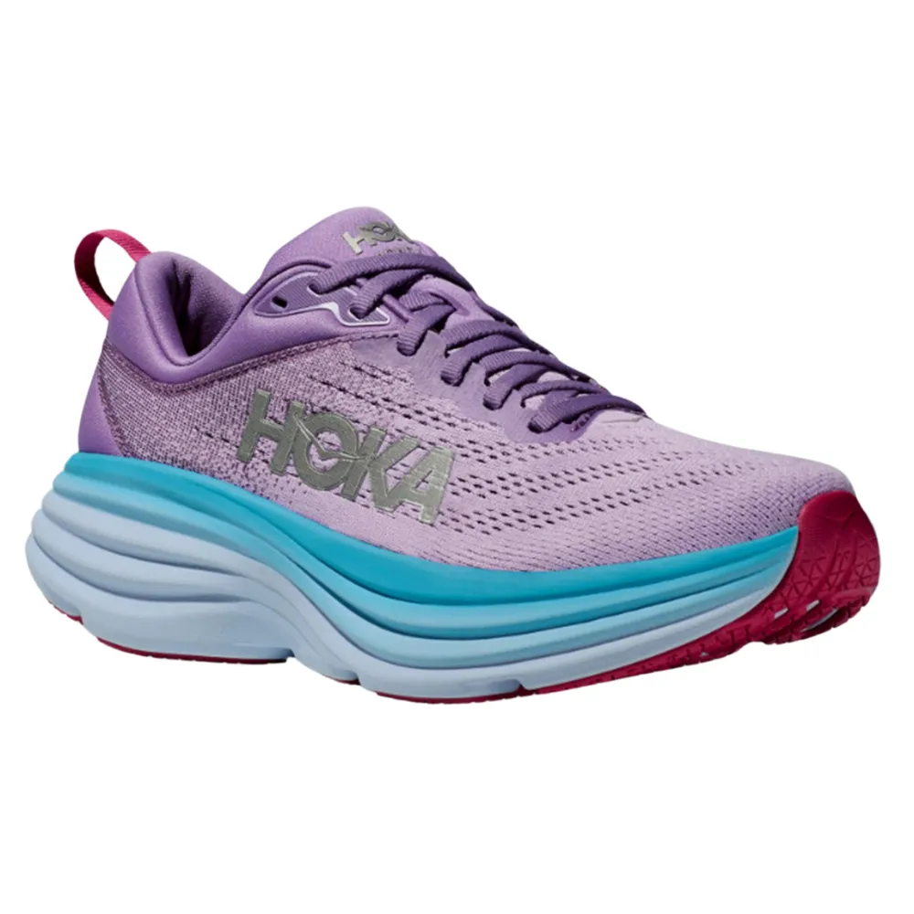 Hoka Bondi 8 Chalk Violet/Pastel Lilac Running Shoe (Women's)