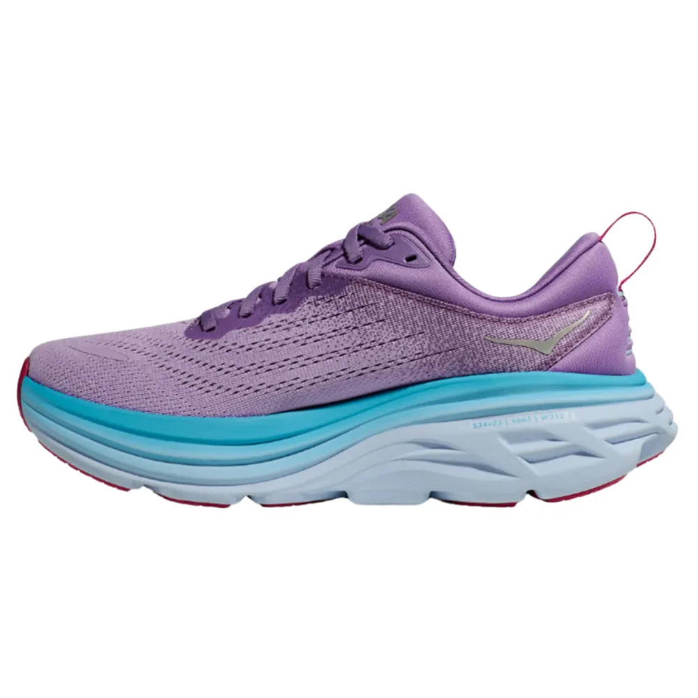 Hoka Bondi 8 Chalk Violet/Pastel Lilac Running Shoe (Women's)