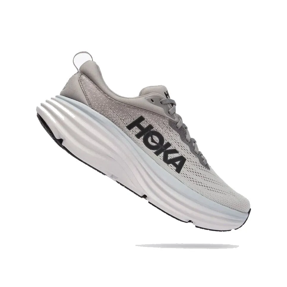 HOKA BONDI 8 SHARKSKIN/HARBOR MIST- MENS