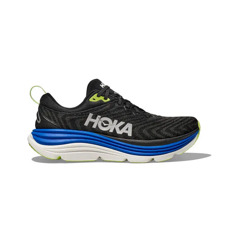 HOKA GAVIOTA 5 BLACK/COBALT - MENS