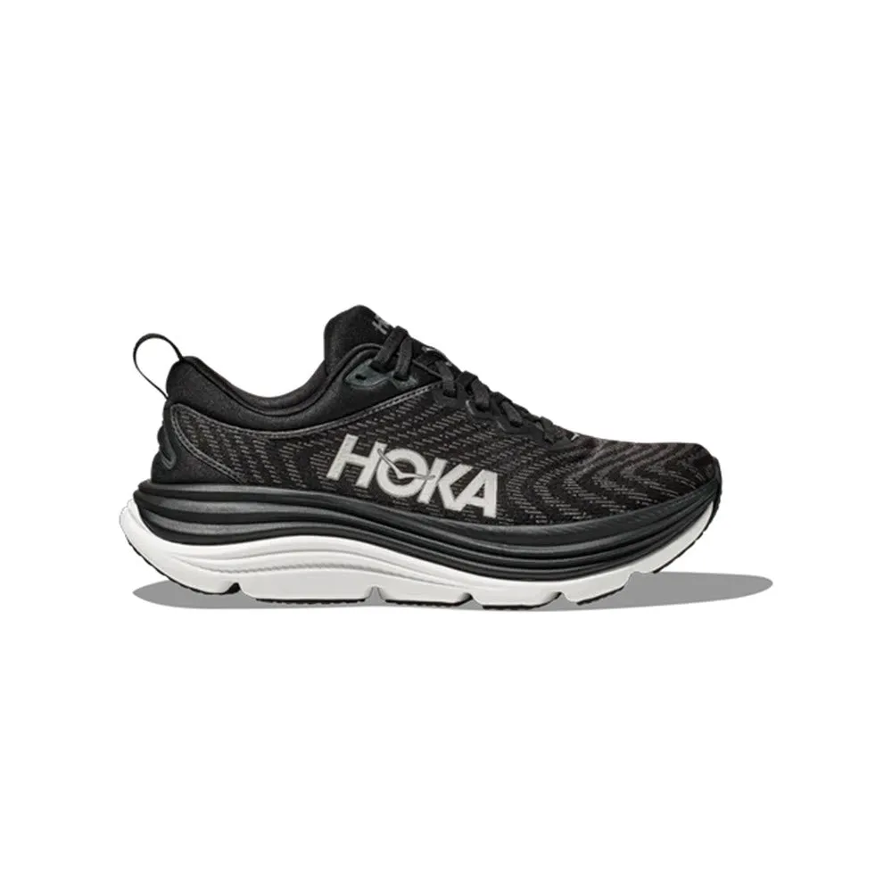 HOKA GAVIOTA 5 BLACK/WHITE - WOMENS