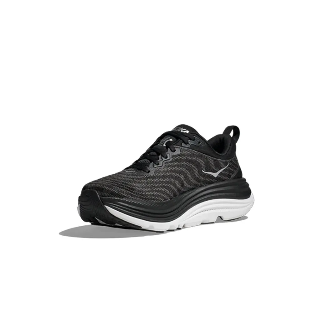 HOKA GAVIOTA 5 BLACK/WHITE - WOMENS