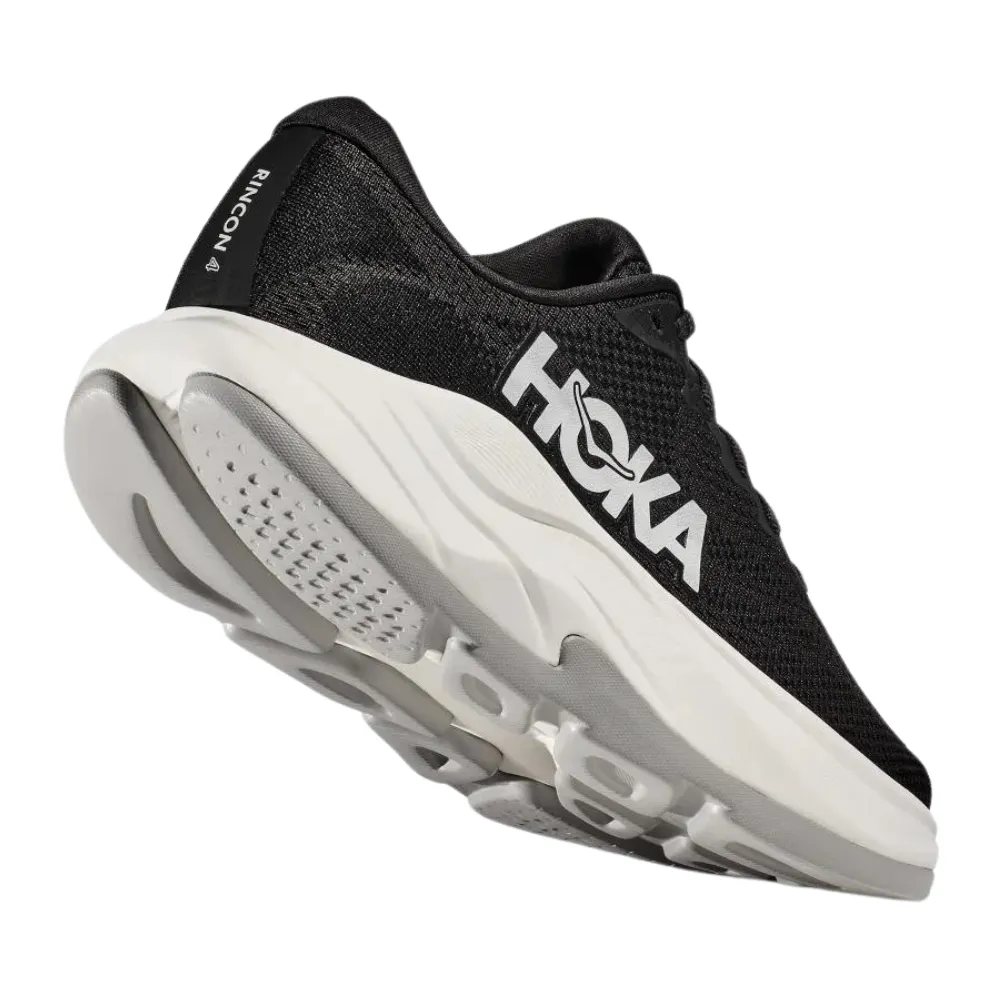 Hoka Rincon 4 Black/White Running Shoe (Women's)