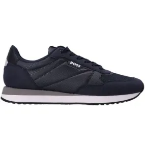 Hugo Boss Kai Runn Mens Trainers | Navy - 4063541108549