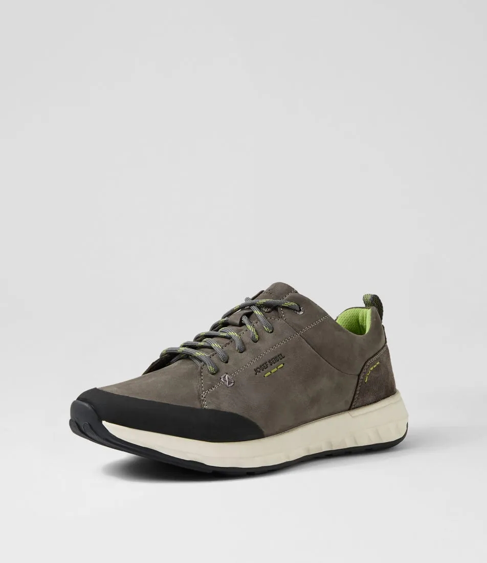 JOSEF SEIBEL Cameron 2 Asphalt Kombi Nubuck Sneakers