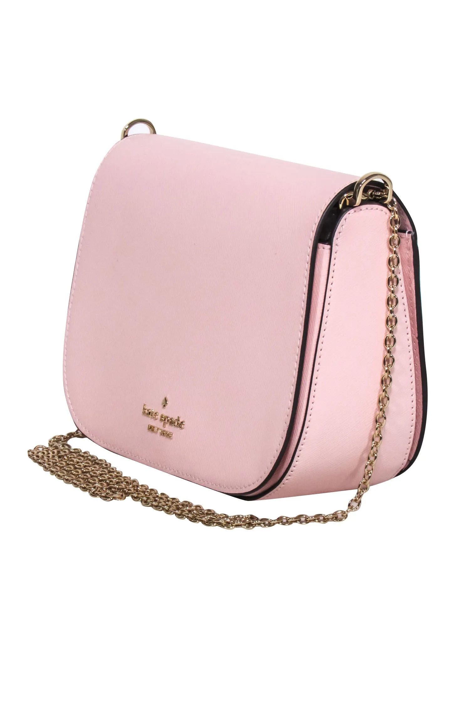 Kate Spade - Blush Pink Saffiano Leather Crossbody