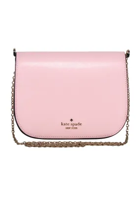 Kate Spade - Blush Pink Saffiano Leather Crossbody