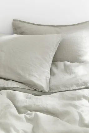 Linen King/Queen Duvet Cover Set