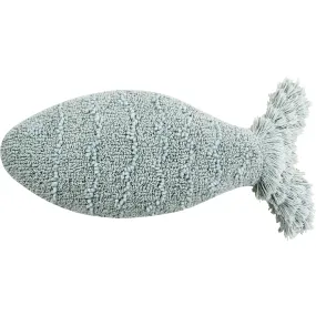 Lorena Canals Baby Fish Washable Pillow, Aqua