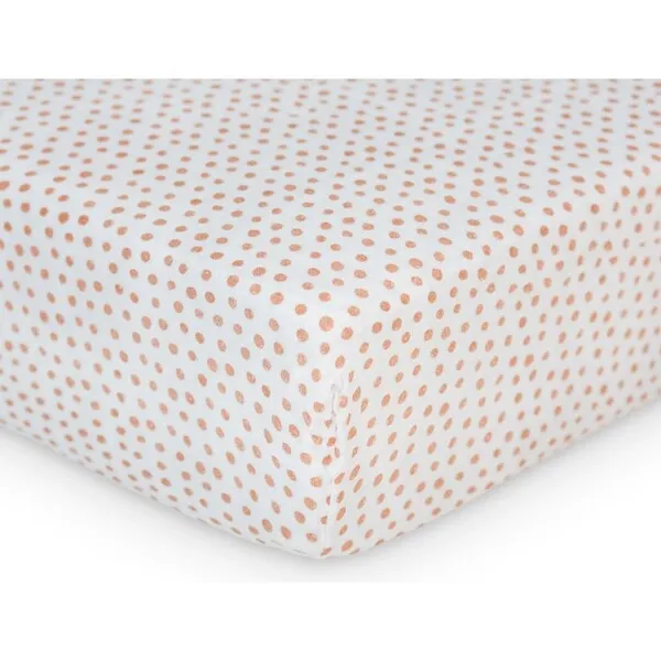 Lulujo Crib Sheet, Dots