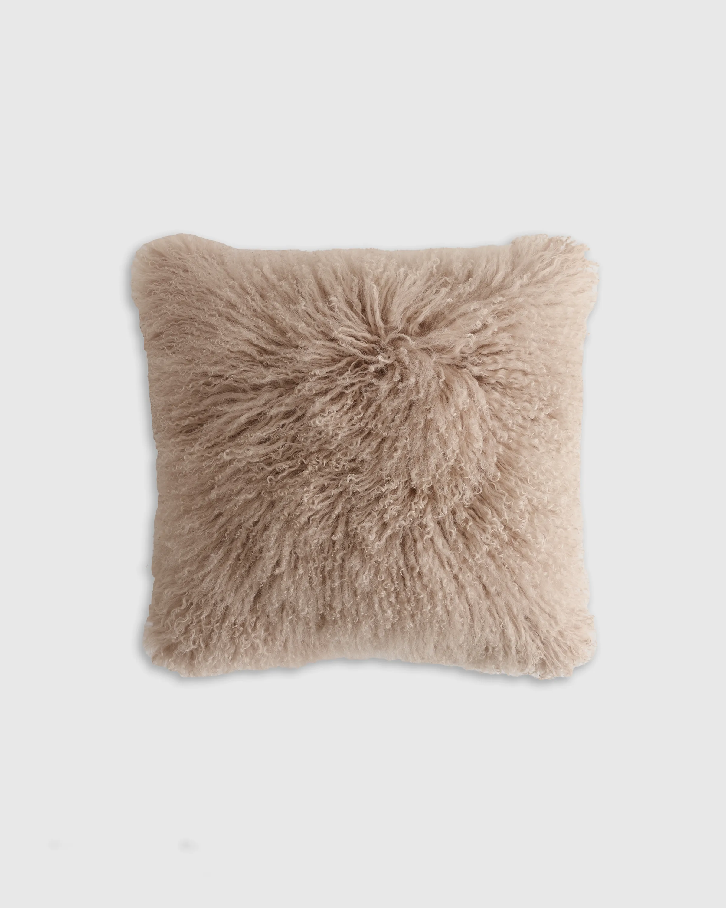 Luxe Mongolian Lamb Pillow Cover