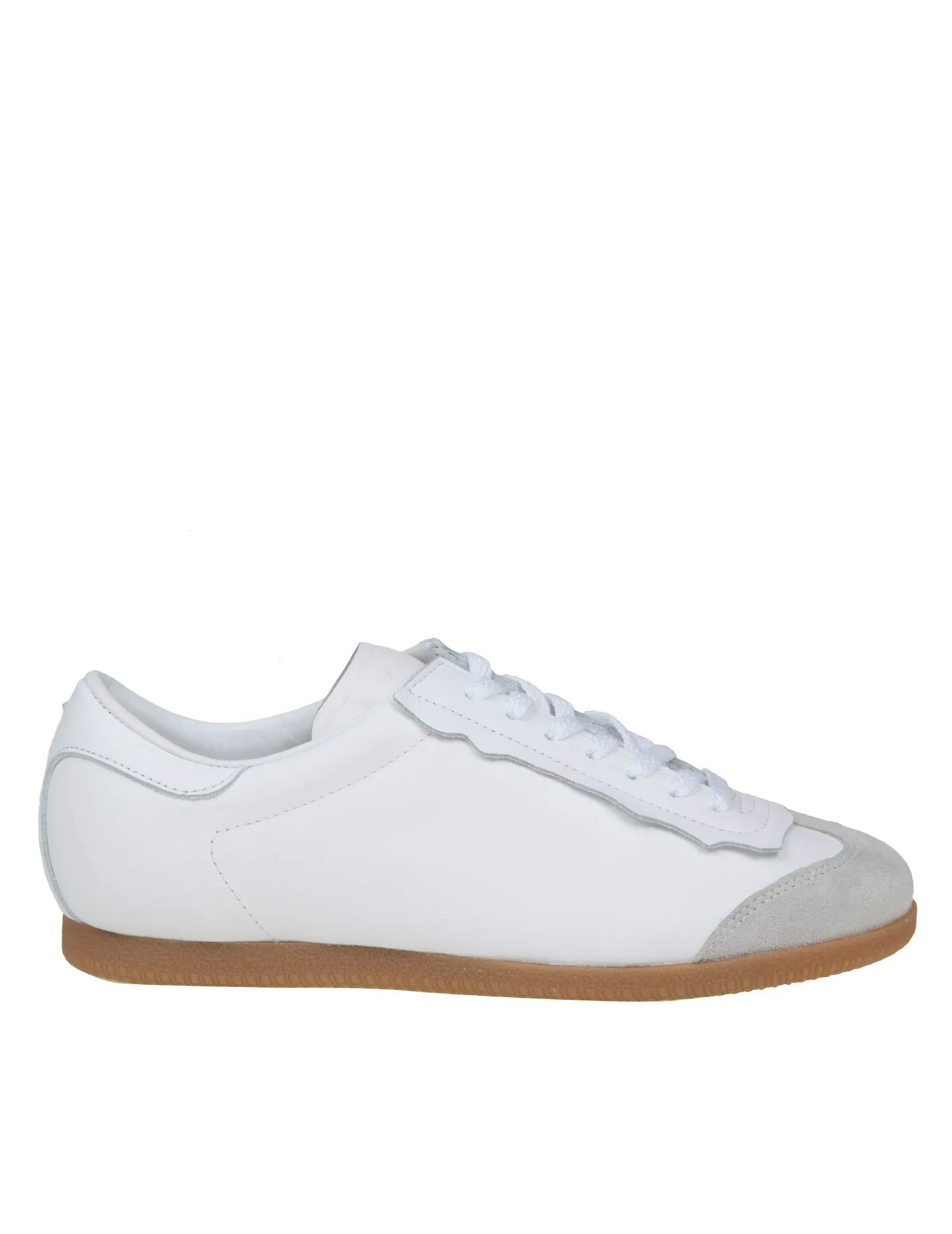 MAISON MARGIELA SNEAKERS IN LEATHER COLOR WHITE