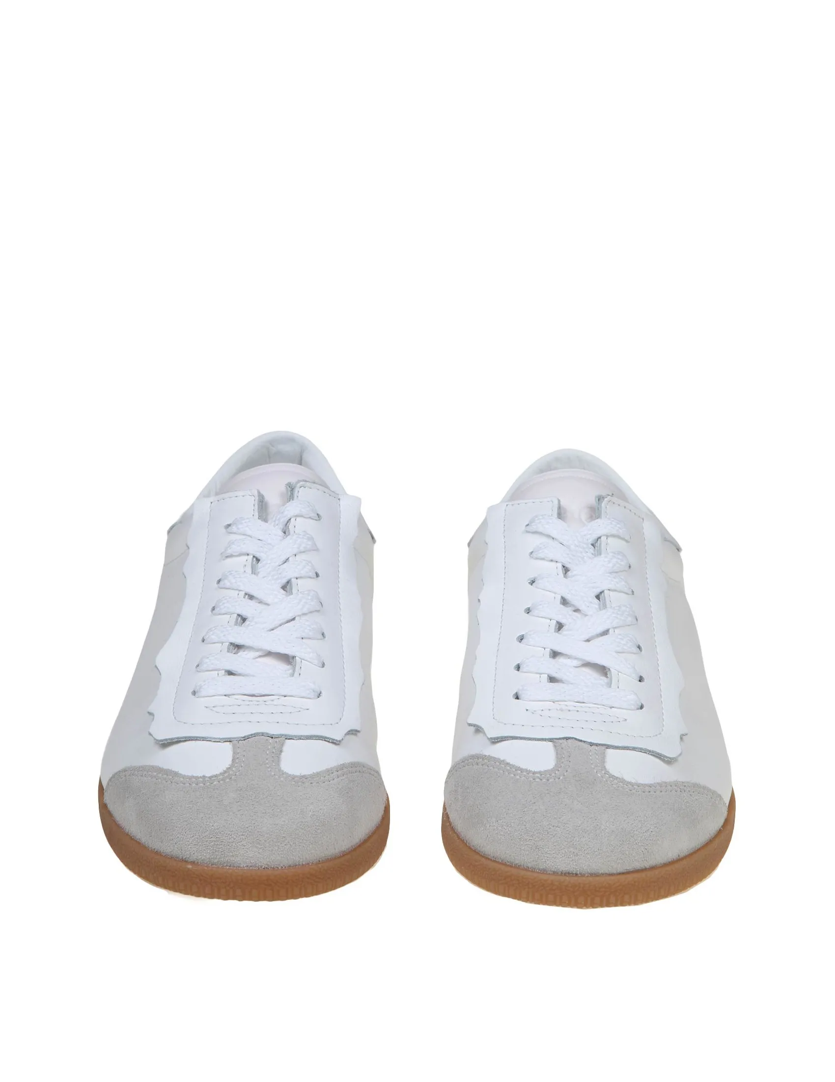 MAISON MARGIELA SNEAKERS IN LEATHER COLOR WHITE