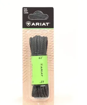 M&F Western Ariat Black Waxed 54 Boot Laces