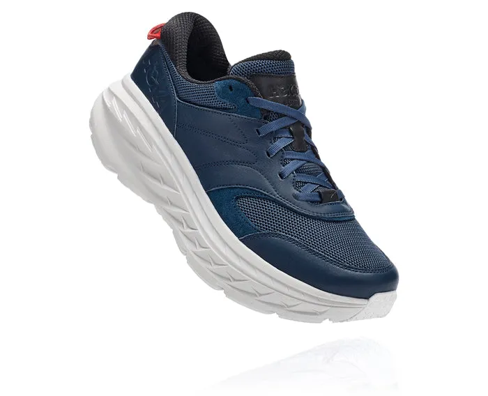 Mens Hoka Bondi L in Navy