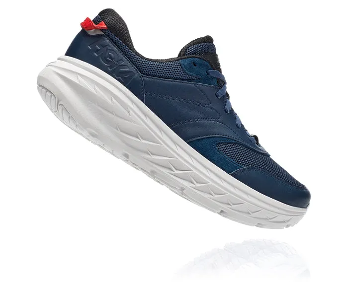 Mens Hoka Bondi L in Navy