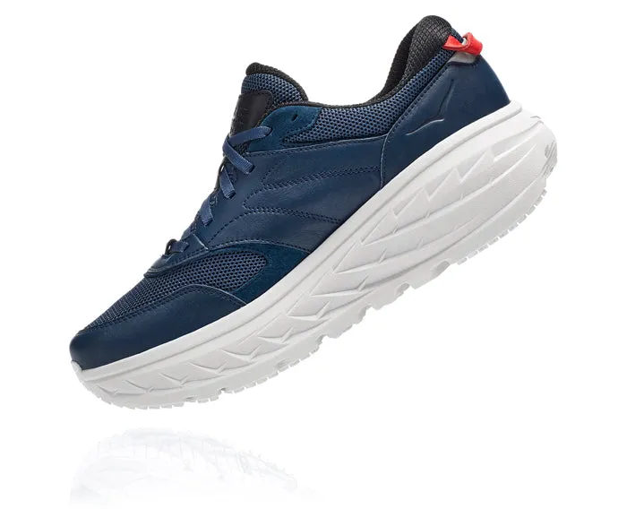 Mens Hoka Bondi L in Navy