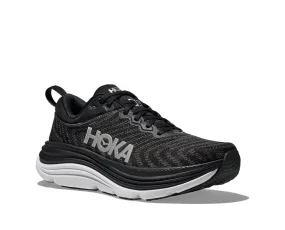 Mens Hoka Gaviota 5 in Black/White