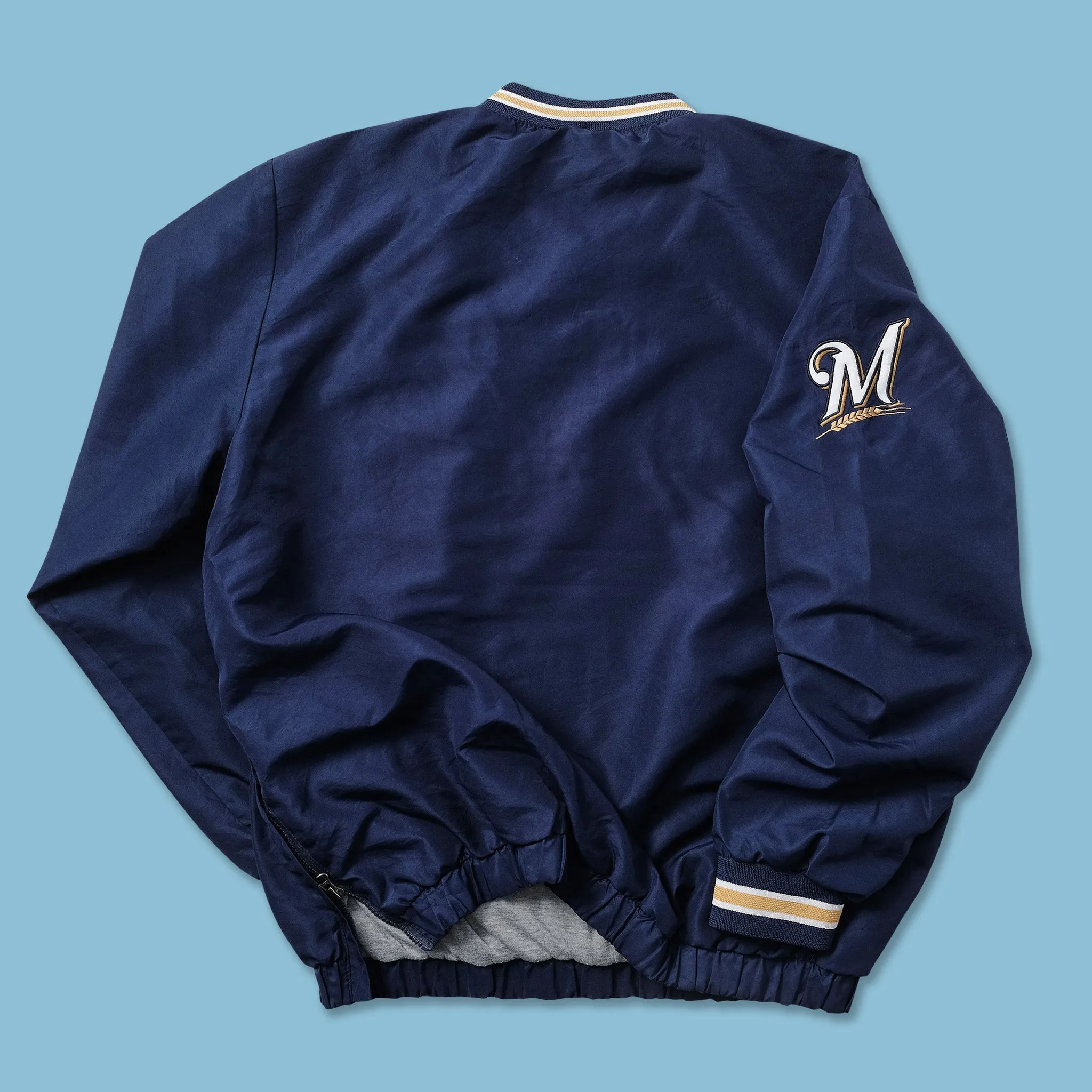 Milwaukee Brewers Windbreaker Large