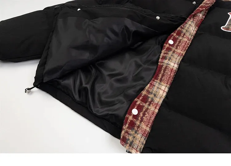 MKCH Letter Plaid Jacket