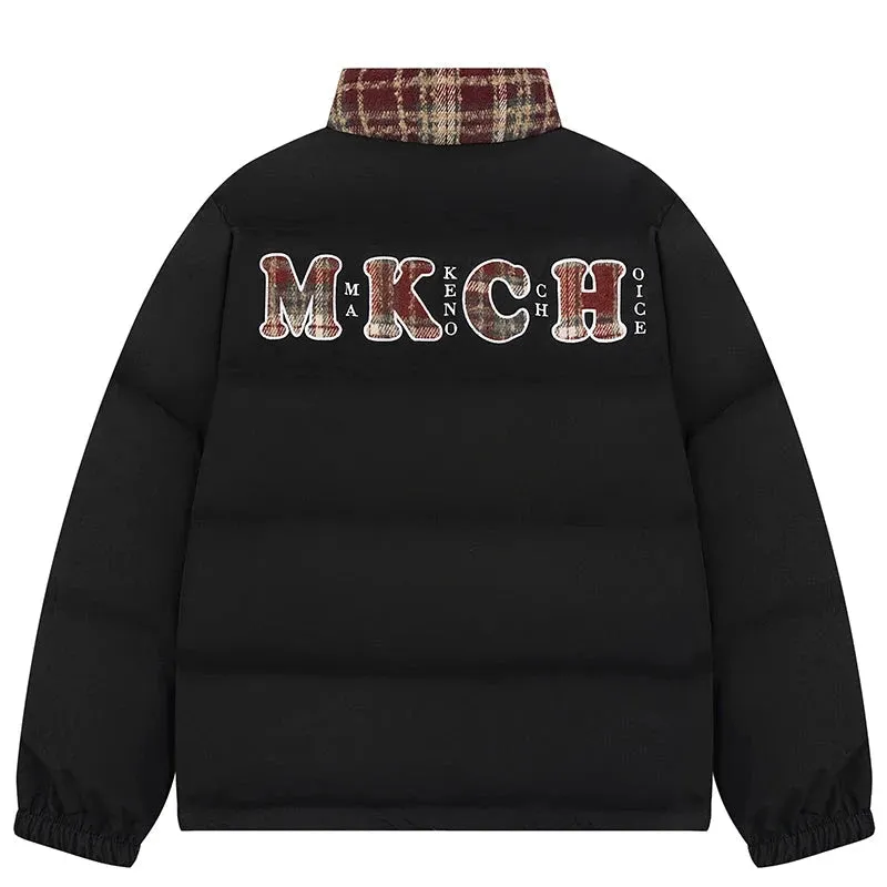 MKCH Letter Plaid Jacket