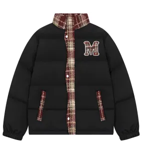 MKCH Letter Plaid Jacket