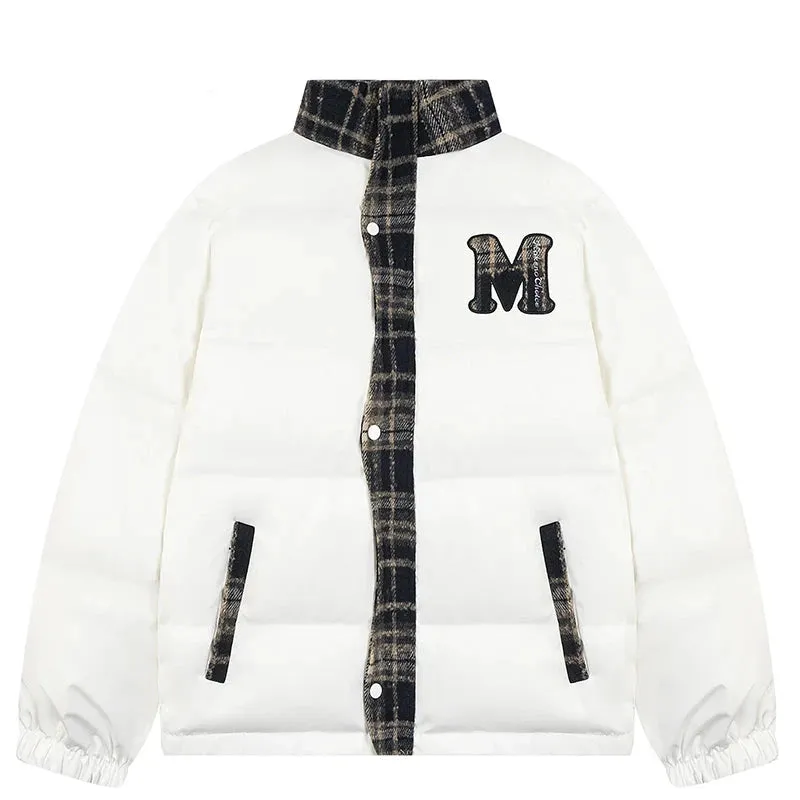 MKCH Letter Plaid Jacket