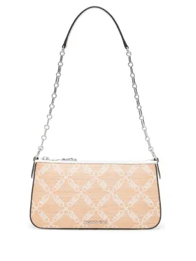 Mmk    Mmk Empire Straw Shoulder Bag