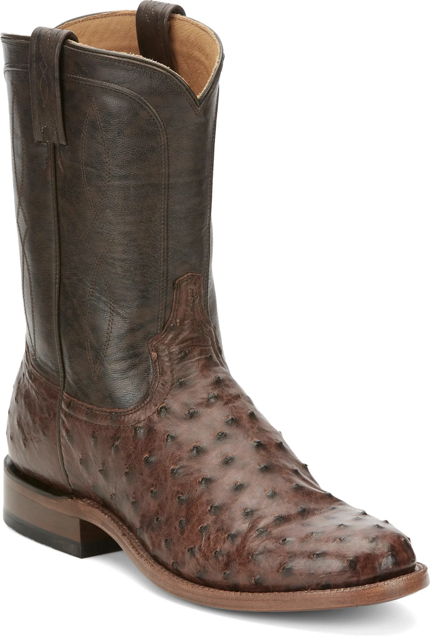 Monterey 10" Pull-On Full Quill Western Boot