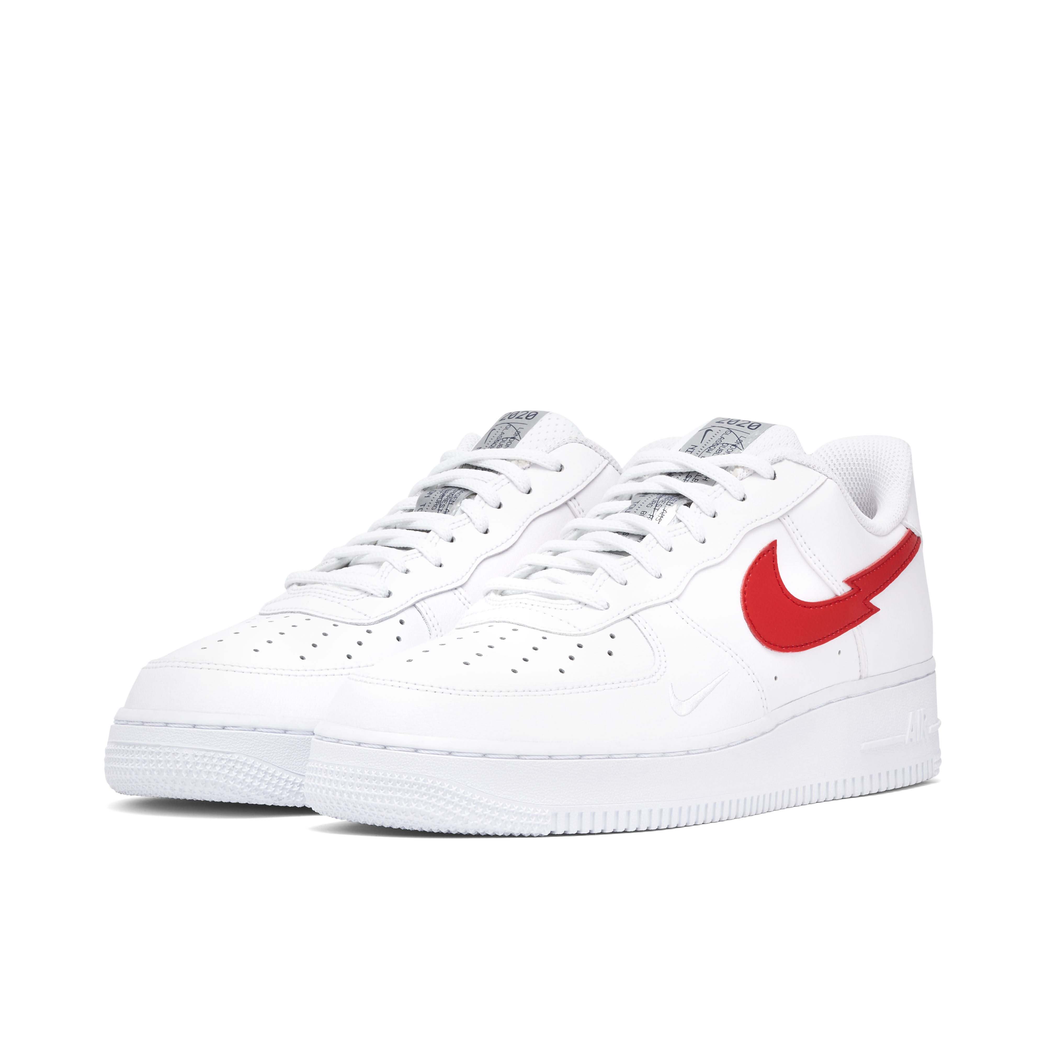 Nike Air Force 1 Low Euro Tour White Red | CW7577-100 | Laced