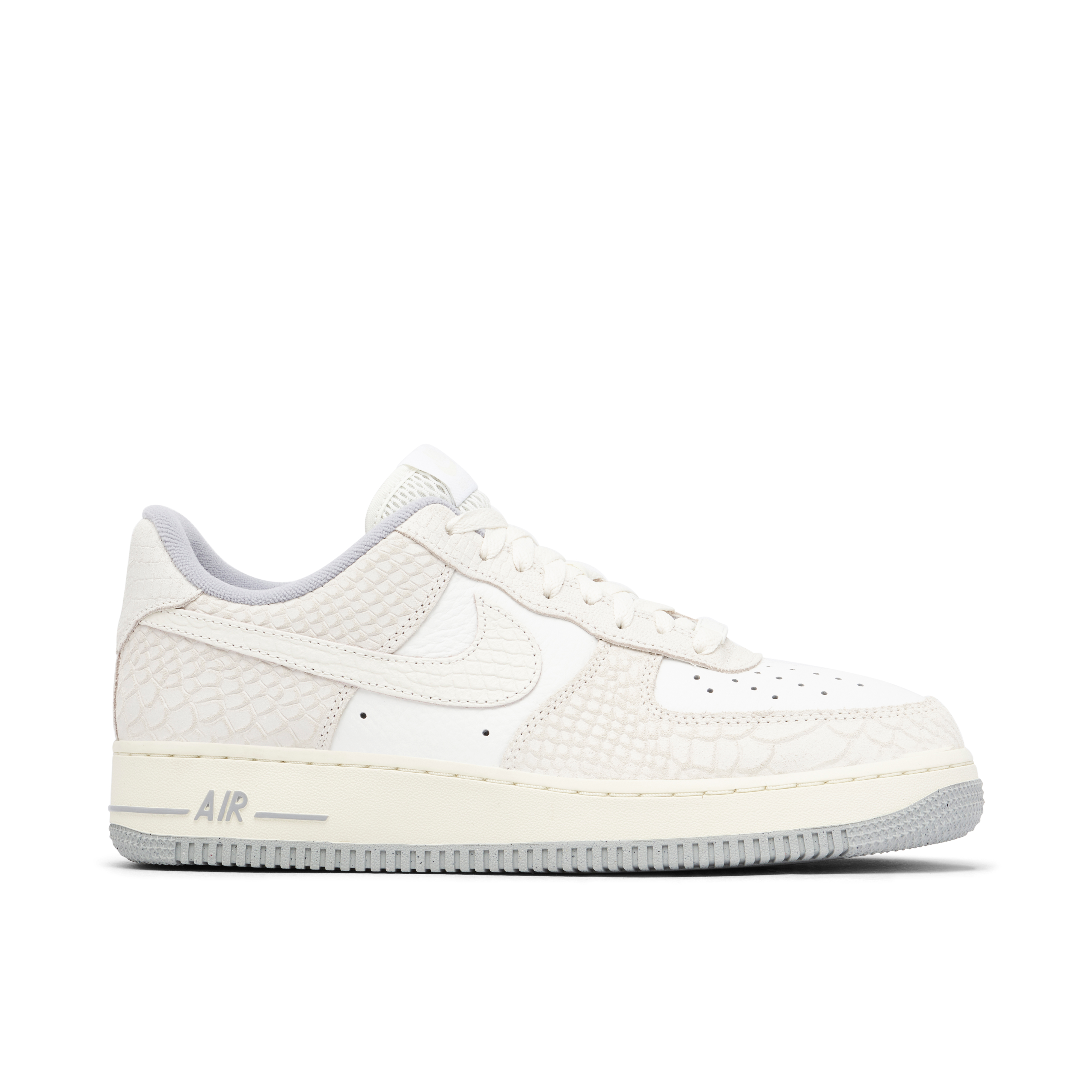 Nike Air Force 1 Low White Python Womens | DX2678-100 | Laced