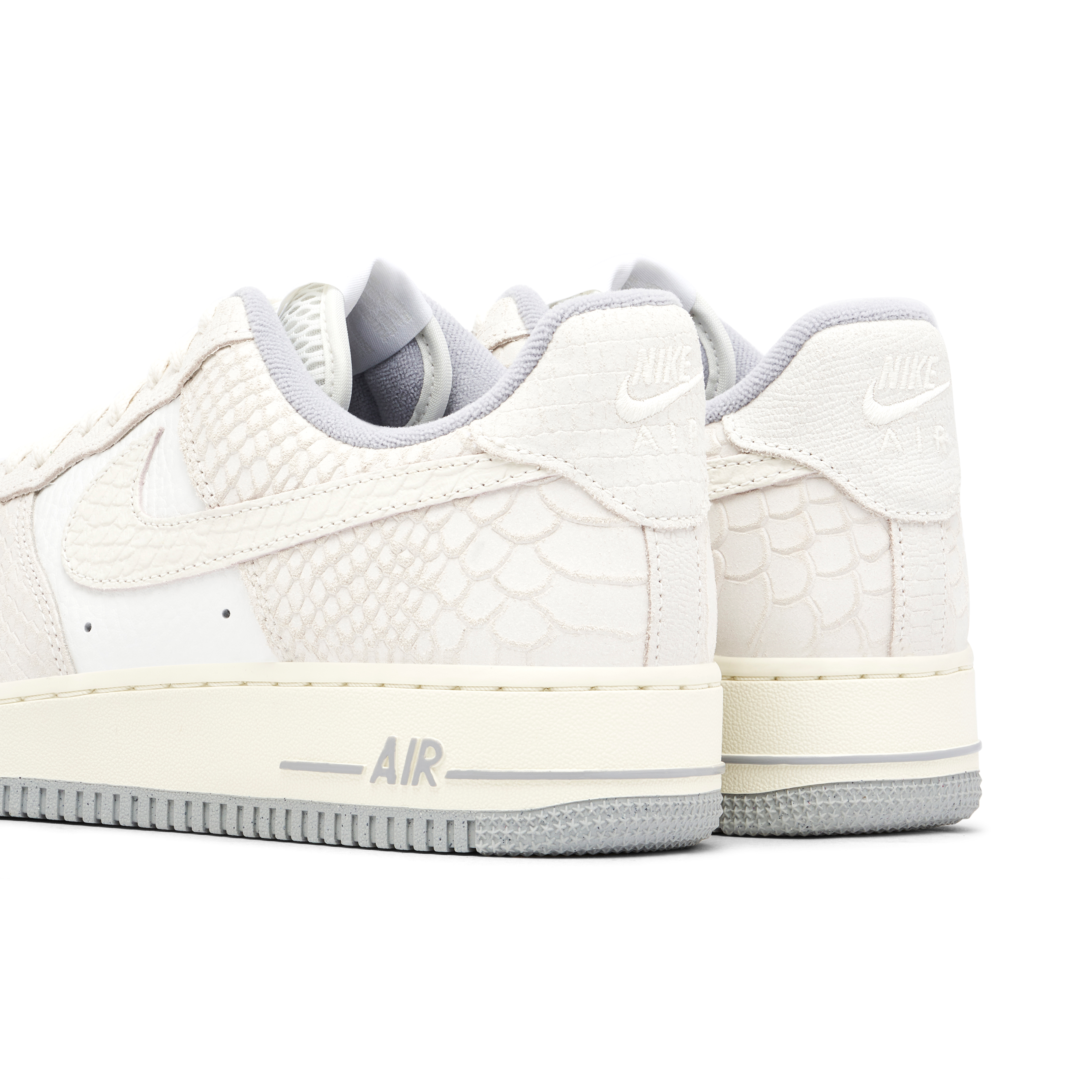 Nike Air Force 1 Low White Python Womens | DX2678-100 | Laced