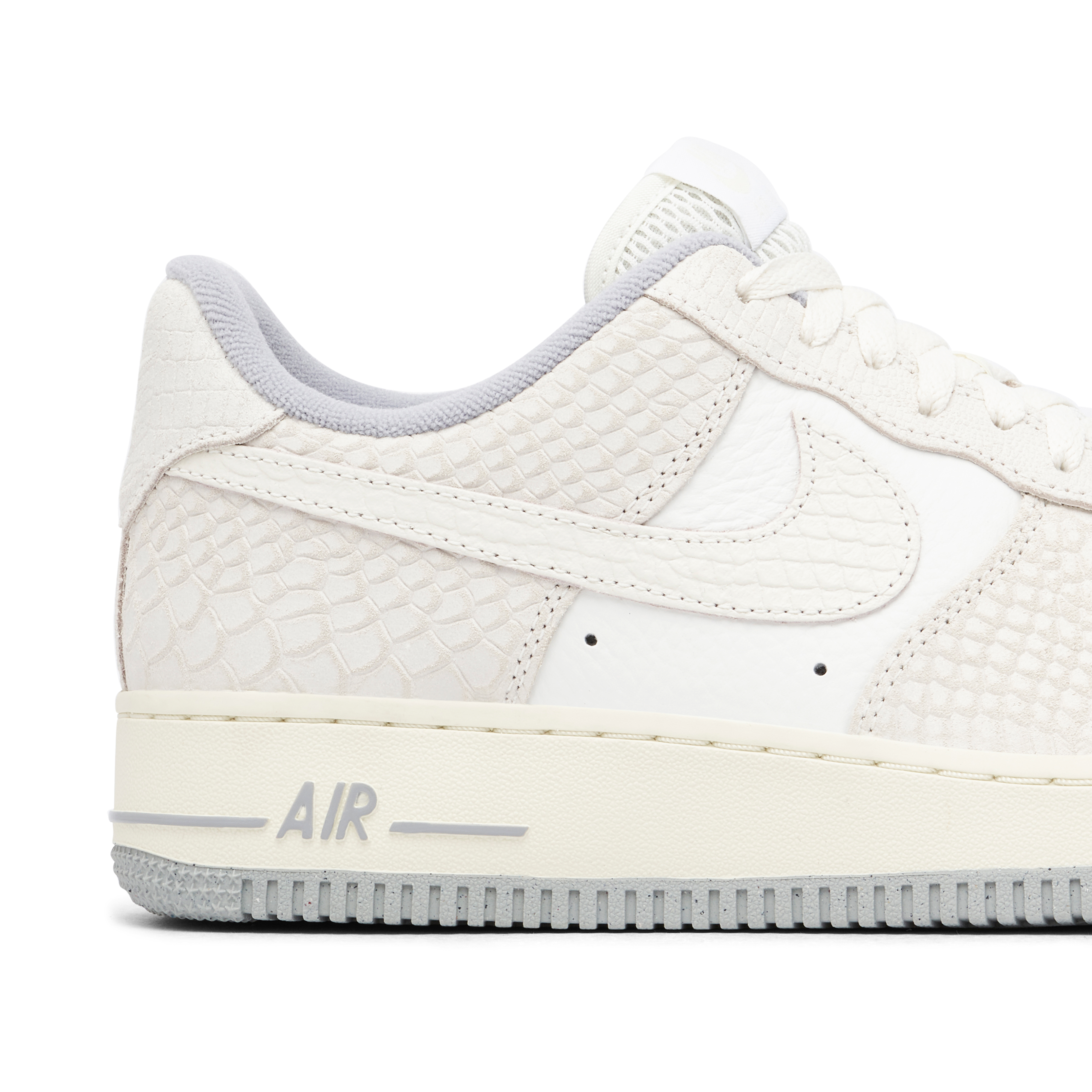 Nike Air Force 1 Low White Python Womens | DX2678-100 | Laced