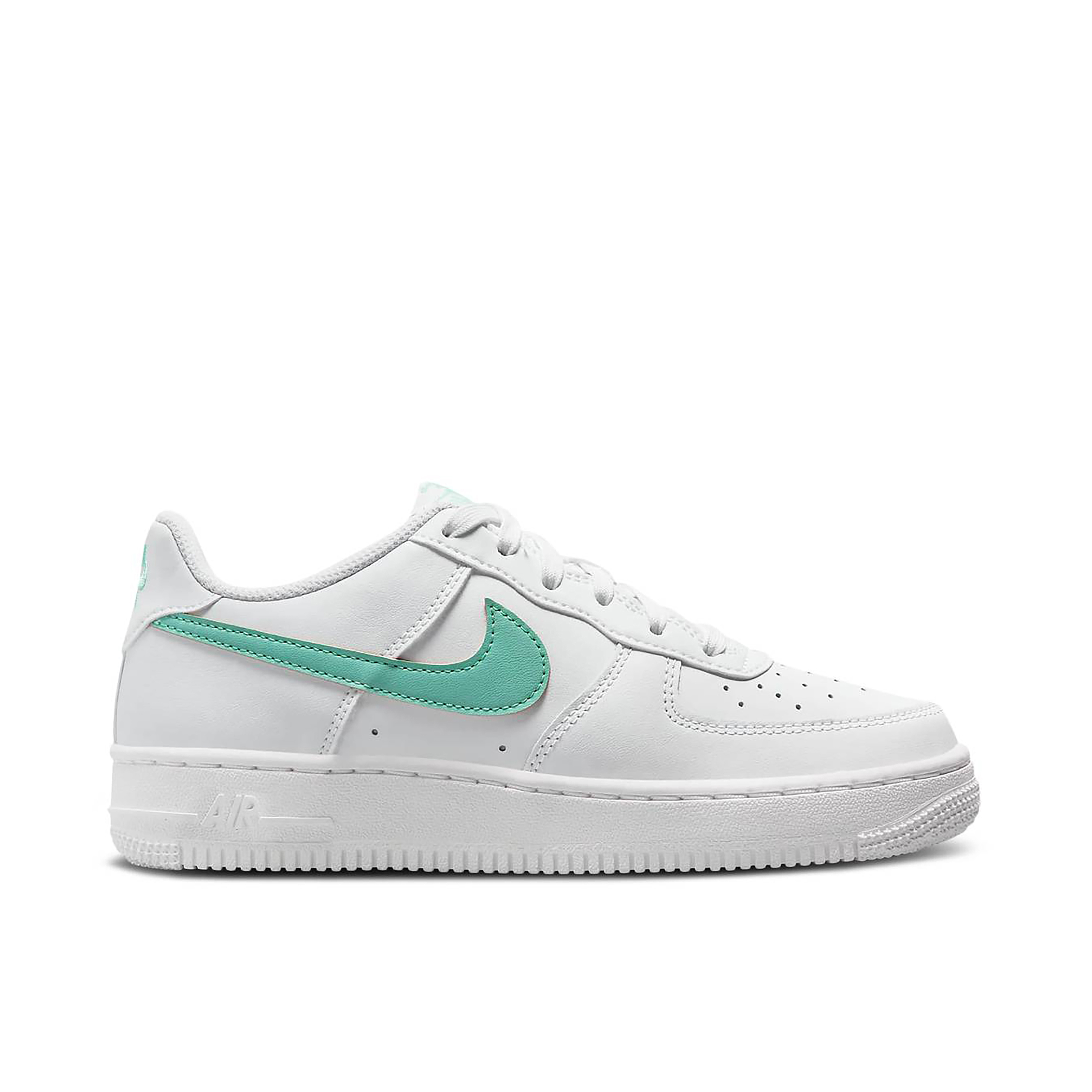 Nike Air Force 1 White Emerald Rise GS | DV7762-104 | Laced