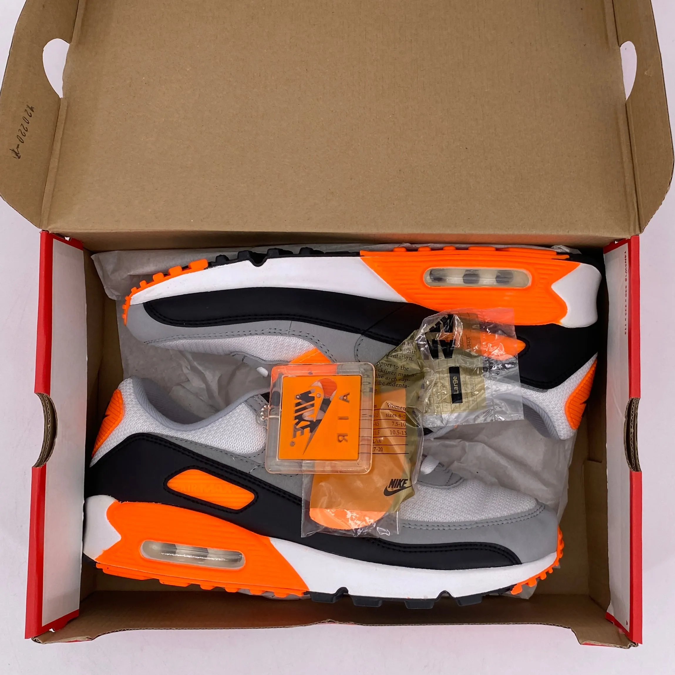 Nike Air Max 90 Total Orange 2020 New Size 10.5