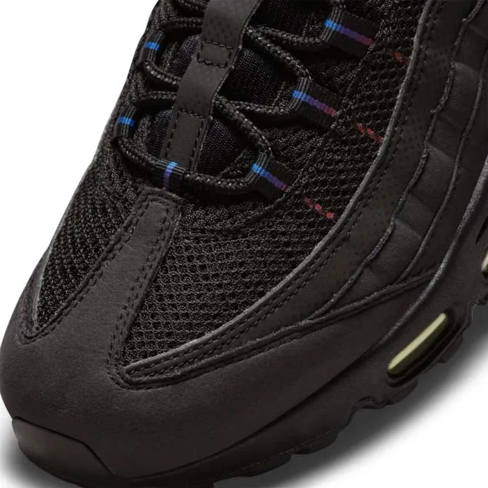 Nike Air Max 95 Black/Bright Crimson-Volt-Blue Crystal