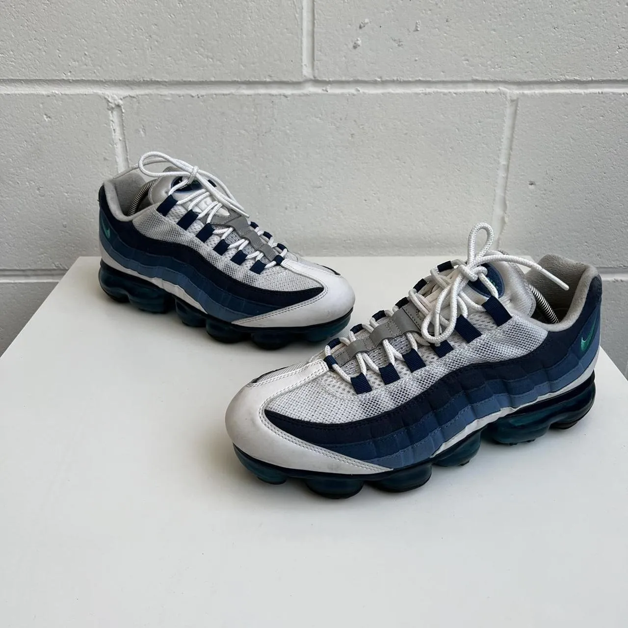 Nike Air Vapormax 95 Trainers In Slate Blue