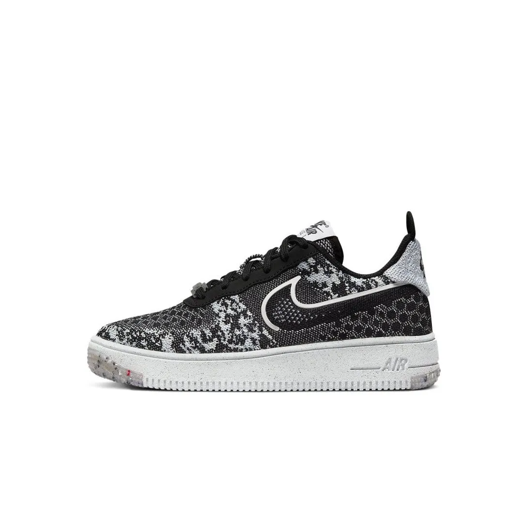 Nike - Baskets Nike Air Force 1 Crater Flyknit - Noir - Femme