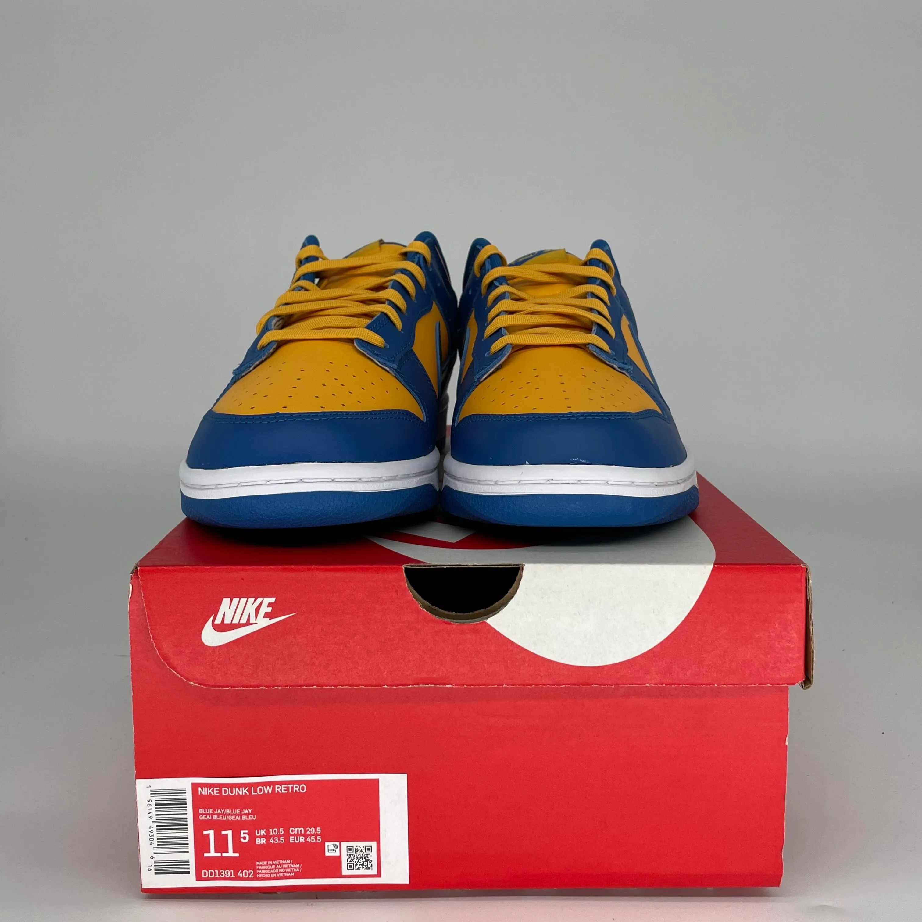 NIKE DUNK LOW UCLA SIZE 11.5 DD1391-402