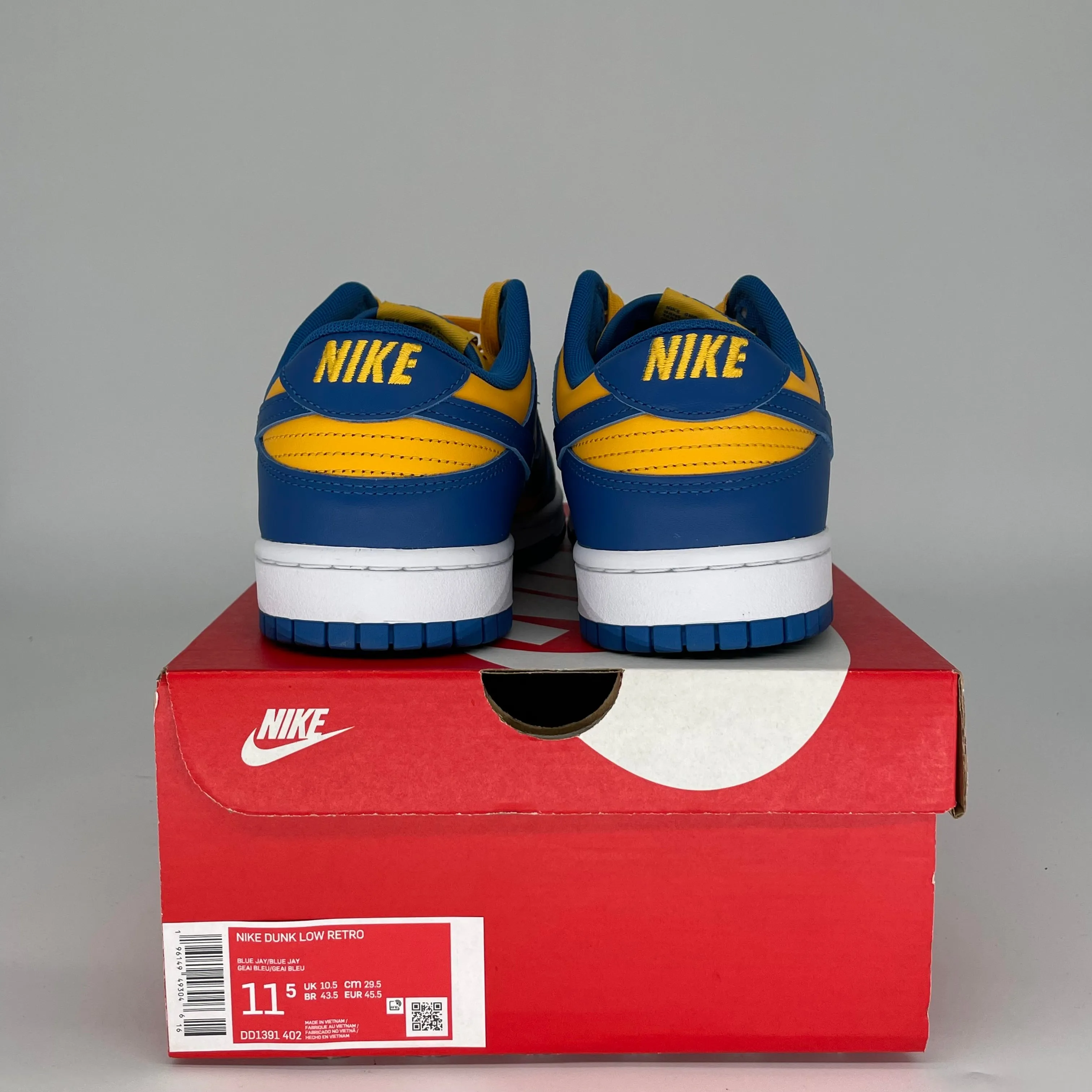 NIKE DUNK LOW UCLA SIZE 11.5 DD1391-402