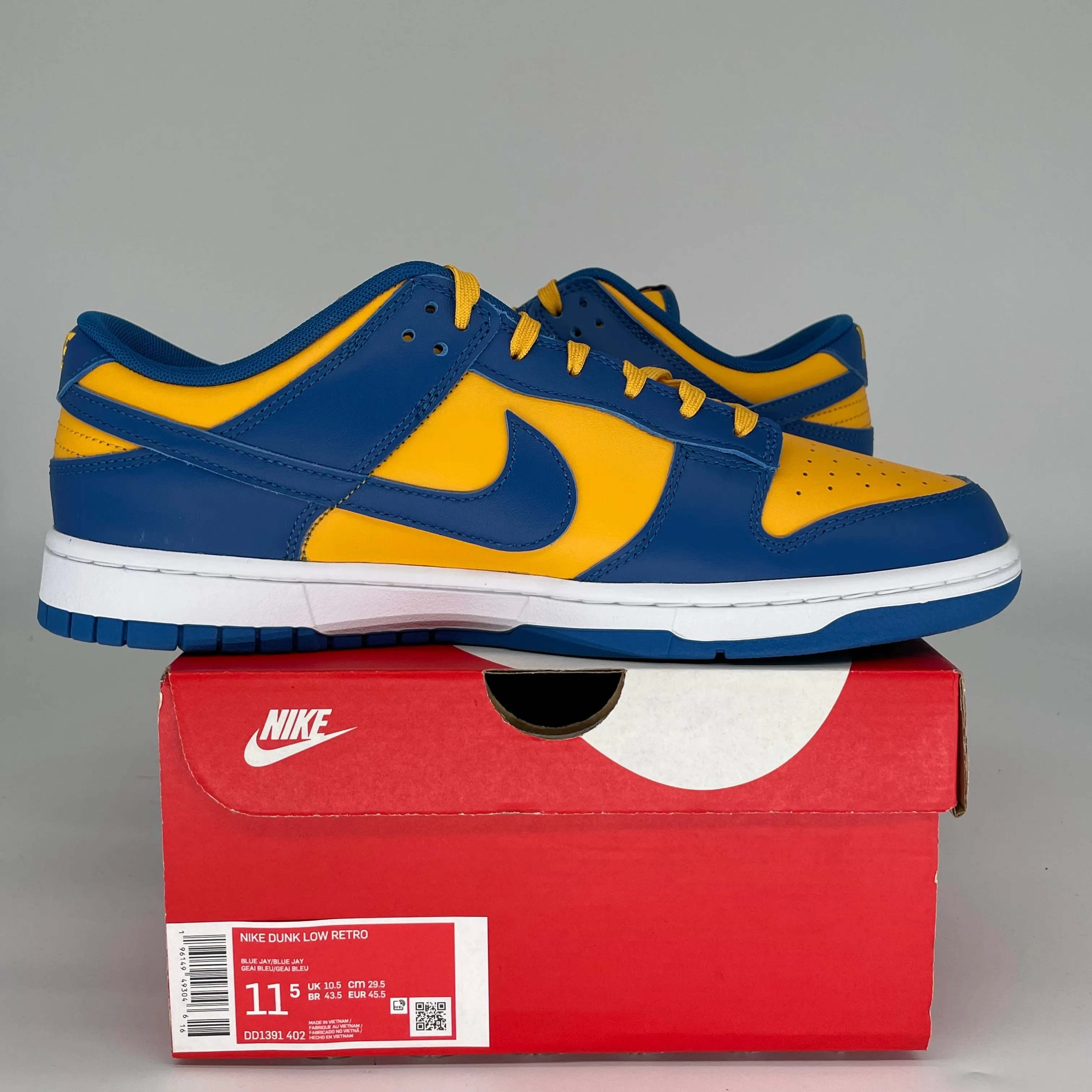 NIKE DUNK LOW UCLA SIZE 11.5 DD1391-402