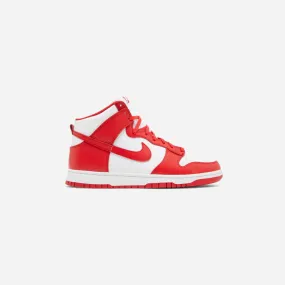 NIKE  NIKE DUNK HIGH CHAMPIONSHIP WHITE RED