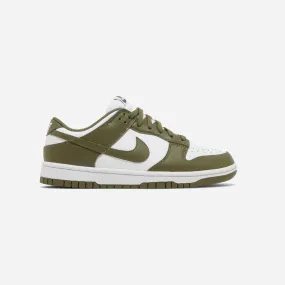 NIKE  NIKE DUNK LOW MEDIUM OLIVE (WOMEN'S)