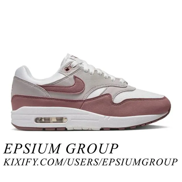 Nike Women's Air Max 1 (Smokey Mauve/ Summit White/ Smok...